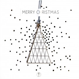 Raeder - Μεταλλικό Στολίδι Christmas Tree Gold