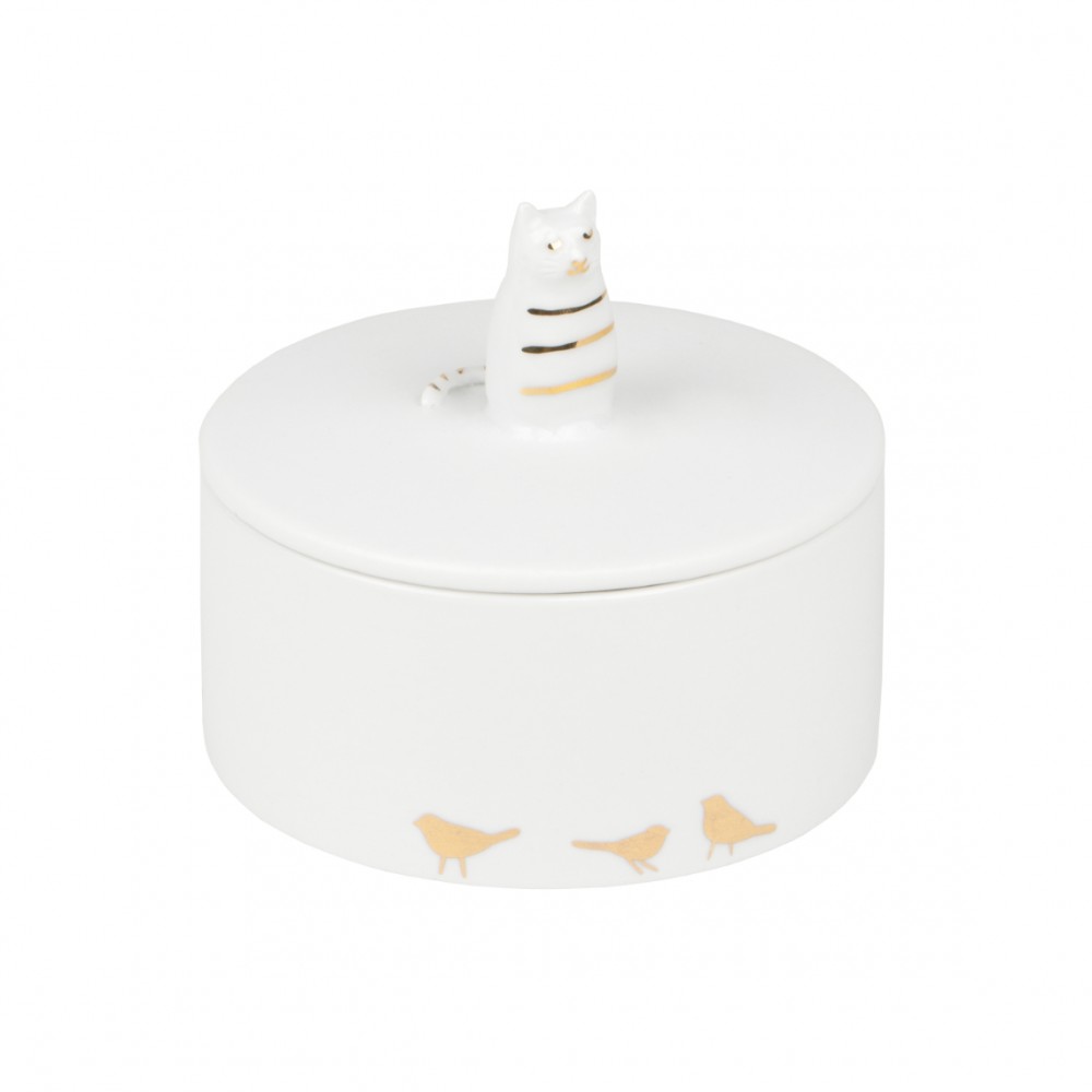 Raeder - Μίνι Πορσελάνινο Βάζο Αποθήκευσης "Cat"