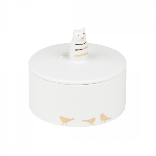 Raeder - Μίνι Πορσελάνινο Βάζο Αποθήκευσης "Cat"