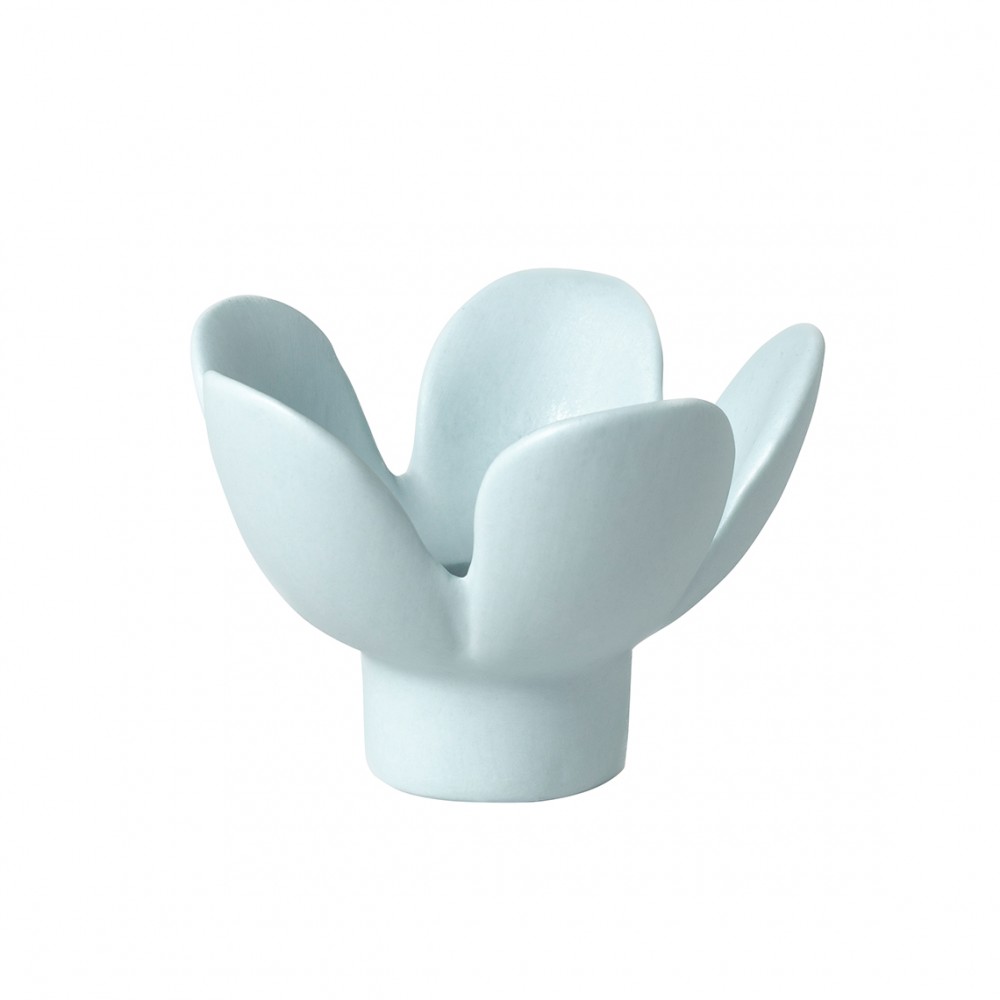 Raeder - Πήλινη Βάση Για Κερί  Flower Βlue