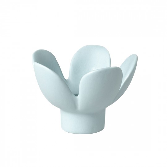 Raeder - Πήλινη Βάση Για Κερί  Flower Βlue