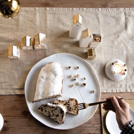 Raeder - Πορσελάνινη Πιατέλα "Village" Gold