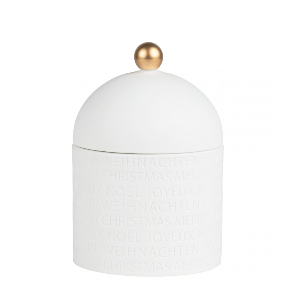 Raeder - Πορσελάνινο Βάζο Αποθήκευσης Merry Christmas Multilingual