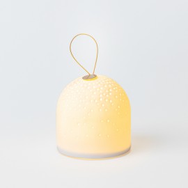 Raeder - Πορσελάνινo Διακοσμητικό Φωτιστικό LED Snowflakes