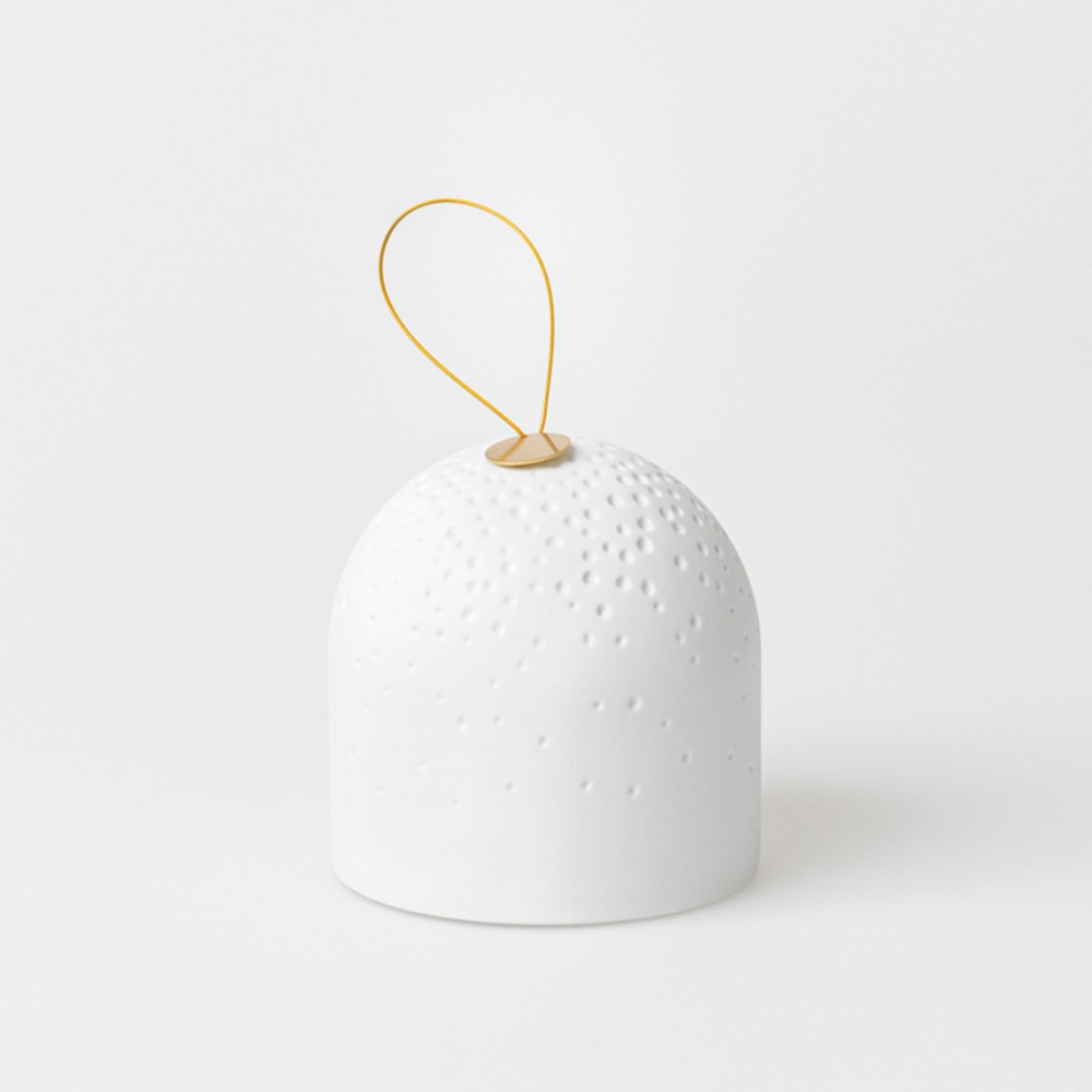 Raeder - Πορσελάνινo Διακοσμητικό Φωτιστικό LED Snowflakes