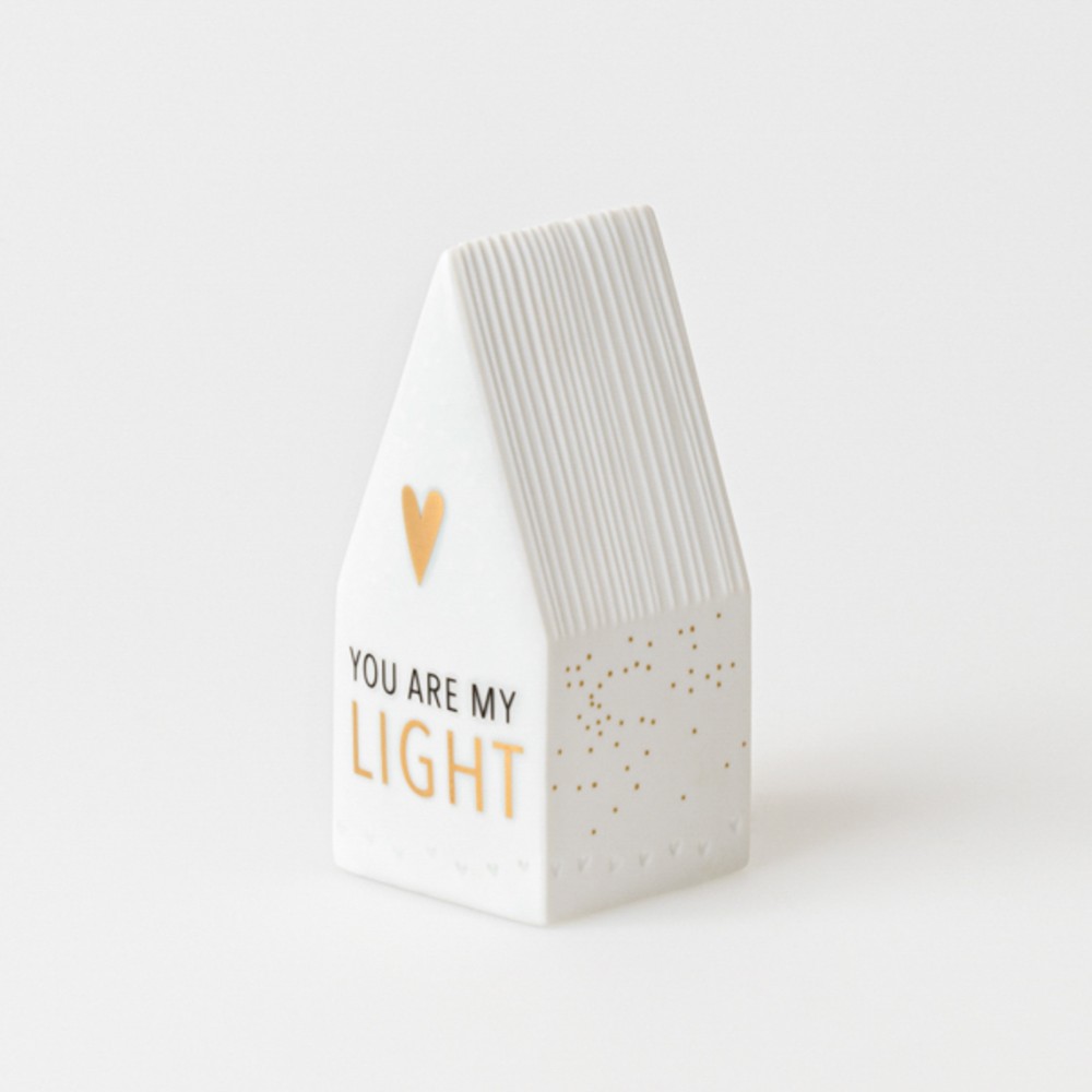 Raeder - Πορσελάνινo Διακοσμητικό Φωτιστικό Mini LED You Are Mylight