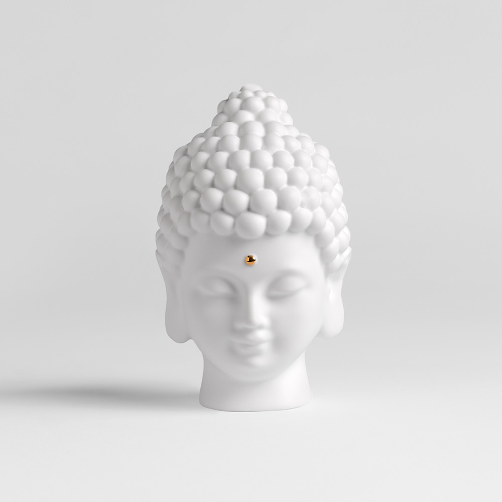 Raeder - Πορσελάνινο Διακοσμητικό Zen Spirit Buddha Figure Head