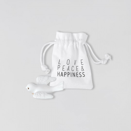 Raeder - Πορσελάνινο Lucky Charm Love Peace And Happiness