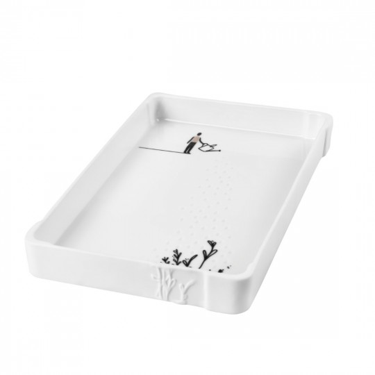 Raeder - Πορσελάνινο Πιατάκι Watering Can Man