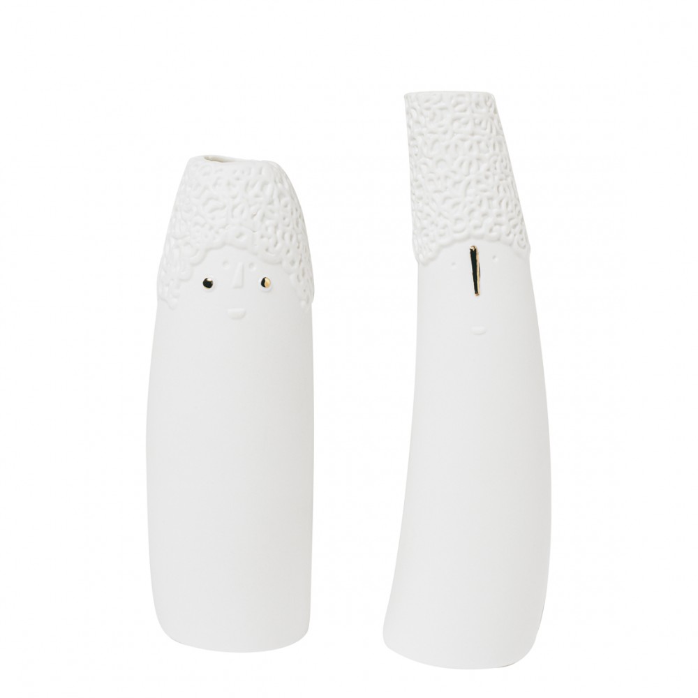 Raeder - Σετ 2 Πορσελάνινα Βάζα Uncle And Aunt