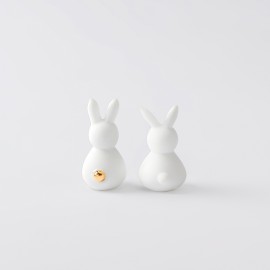 Raeder - Σετ 2 Πορσελάνινα Διακοσμητικά Mini Bunny