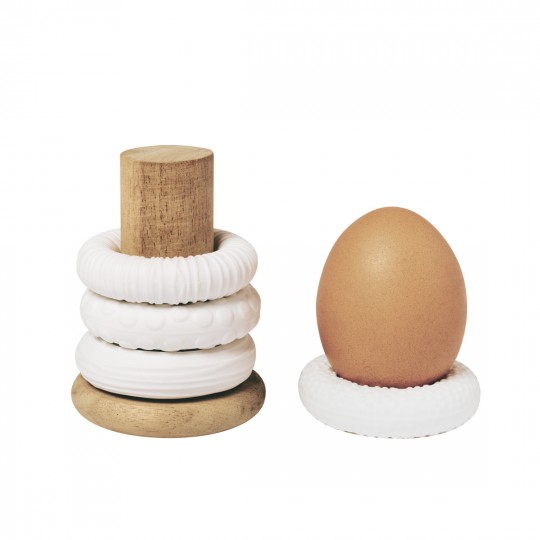 Raeder - Σετ 4 Πορσελάνινοι Κρίκοι Για Πετσέτες Ή Αυγό