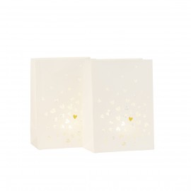 Raeder - Wedding. Σετ Χάρτινες Σακούλες Για LED Ρεσώ Hearts