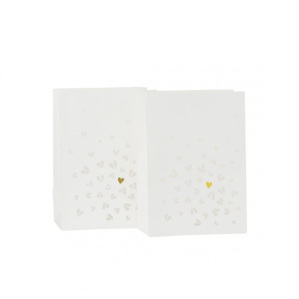 Raeder - Wedding. Σετ Χάρτινες Σακούλες Για LED Ρεσώ Hearts