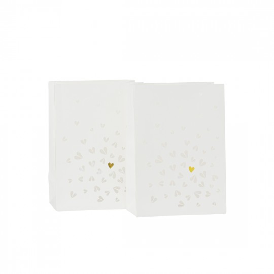 Raeder - Wedding. Σετ Χάρτινες Σακούλες Για LED Ρεσώ Hearts