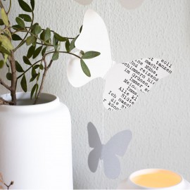 Raeder - Χάρτινη Γιρλάντα Butterly Large 110cm