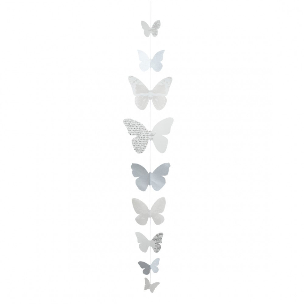 Raeder - Χάρτινη Γιρλάντα Butterly Large 110cm