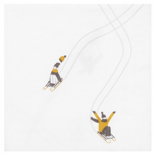 Raeder - Χαρτοπετσέτα Cocktail Sledgings