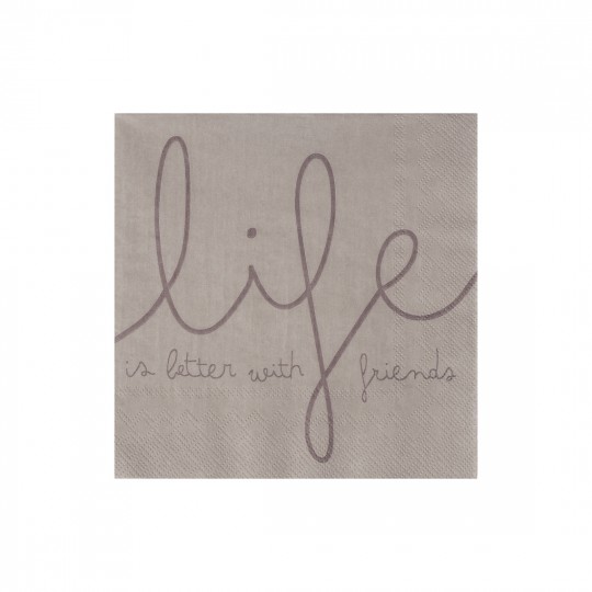 Raeder - Χαρτοπετσέτα Life Is Better With Friends
