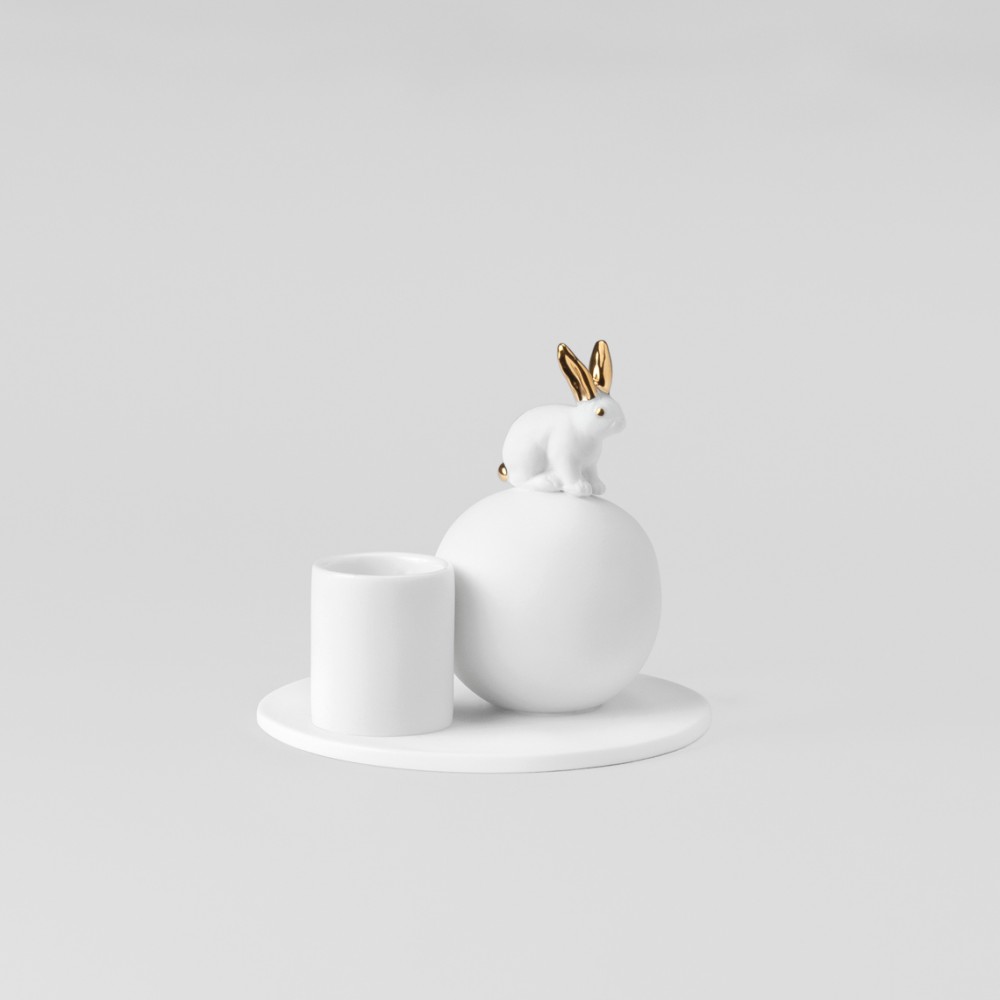 Trevoly By Raeder - Πορσελάνινη Βάση Για Κερί Rabbit