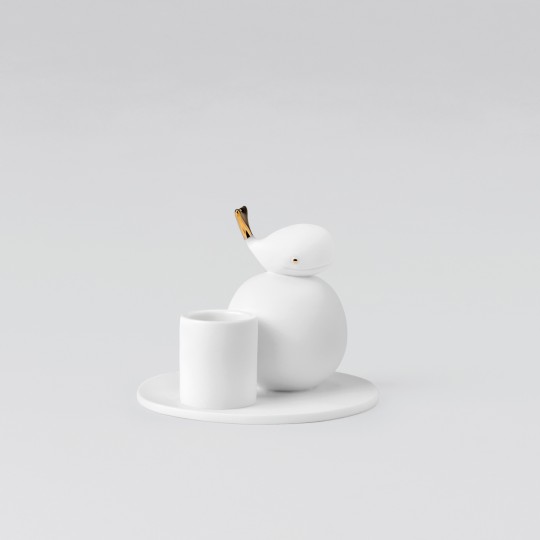 Trevoly By Raeder - Πορσελάνινη Βάση Για Κερί Whale