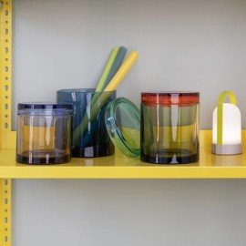 Remember - Γυάλινι Βάζο Με Καπάκι S