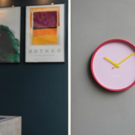 Remember - Ρολόι Τοίχου Rose