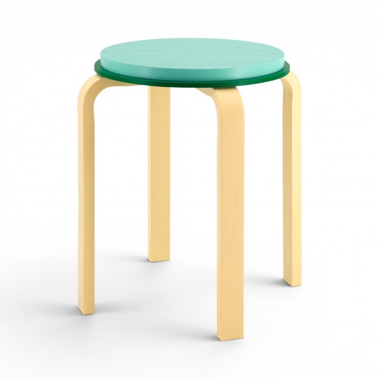 Remember - Σκαμπό Max Yellow Mint Green