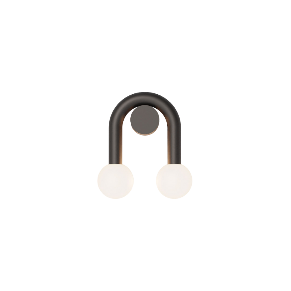 Robin - Απλίκα Τοίχου Rigoberta Super Curved Black