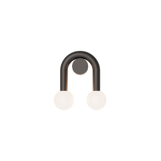 Robin - Απλίκα Τοίχου Rigoberta Super Curved Black