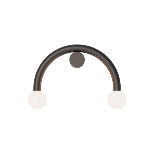 Robin - Απλίκα Τοίχου Rigoberta Curved Black