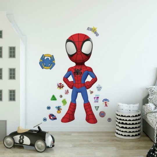 Roommates - Αυτοκόλλητα Τοίχου Spidey & His Amazing Friends Giant