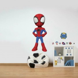 Roommates - Αυτοκόλλητα Τοίχου Spidey & His Amazing Friends Giant