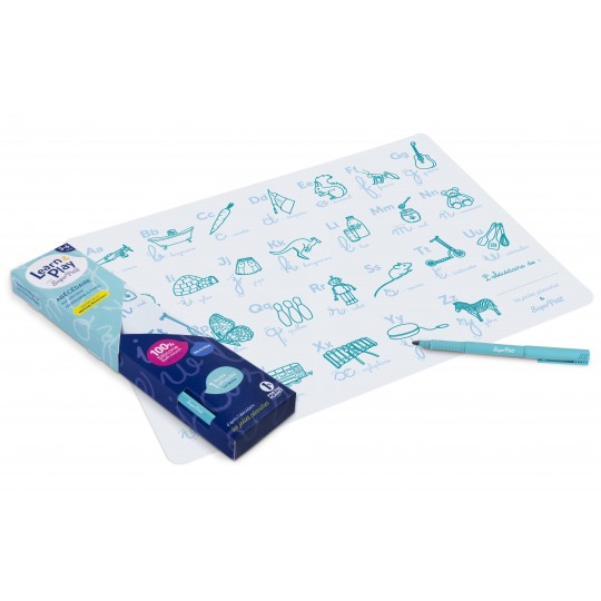 Super Petit - Σουπλά Σιλικόνης Για Ζωγραφική Διπλής Όψης ABC