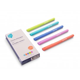 Super Petit - Σετ 5 Μαρκαδόροι Pastel Με Λεπτή Μύτη