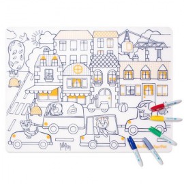 Super Petit - Σουπλά Σιλικόνης Για Ζωγραφική Les Popipop