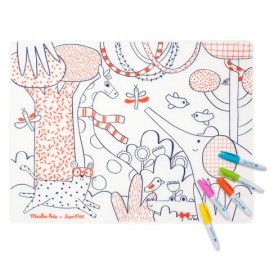 Super Petit - Σουπλά Σιλικόνης Για Ζωγραφική Les Toupitis