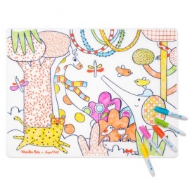 Super Petit - Σουπλά Σιλικόνης Για Ζωγραφική Les Toupitis