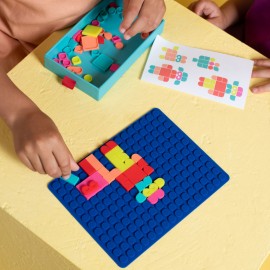 Super Petit - Επιφάνεια Σιλικόνης Με Τουβλάκια Mosaic Game Blue