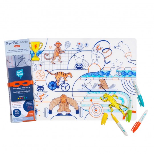Super Petit - Σουπλά Σιλικόνης Για Ζωγραφική Olympic Sports Super Petit - Σουπλά Σιλικόνης Για Ζωγραφική Olympic Sports