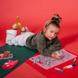 Super Petit - Σουπλά Σιλικόνης Για Ζωγραφική Christmas Village