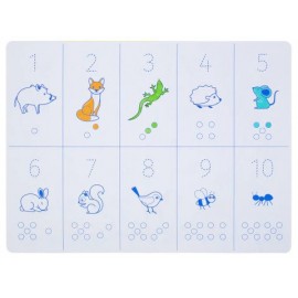 Super Petit - Σουπλά Σιλικόνης Για Ζωγραφική Διπλής Όψης Numbers