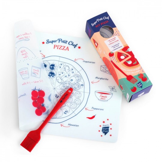 Super Petit - Σουπλά Σιλικόνης Παρασκευής Pizza Με Αξεσουάρ