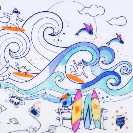 Super Petit - Σουπλά Σιλικόνης Για Ζωγραφική Artist Surf Party Super Petit - Σουπλά Σιλικόνης Για Ζωγραφική Artist Surf Party