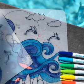 Super Petit - Σουπλά Σιλικόνης Για Ζωγραφική Artist Surf Party Super Petit - Σουπλά Σιλικόνης Για Ζωγραφική Artist Surf Party