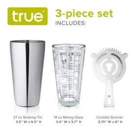 True - Barware Set 3 Τεμαχίων