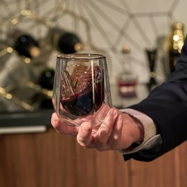 Viski - Ποτήρι Κρασιού Διπλού Τοιχώματος Alchemi Aerating