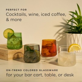 Viski - Σετ 4 Ποτήρια Cocktail Aurora Multicolour