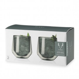 Viski - Ποτήρι Διπλού Τοιχώματος Aurora Smoke Grey