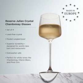 Viski - Σετ 4 Ποτήρια Κρασιού Julien Crystal Chardonnay